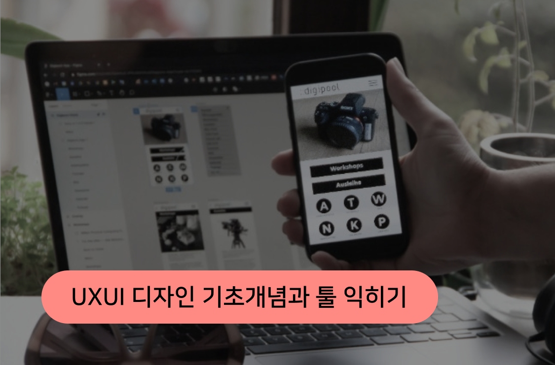 UXUI 디자인 기초개념과 툴 익히기